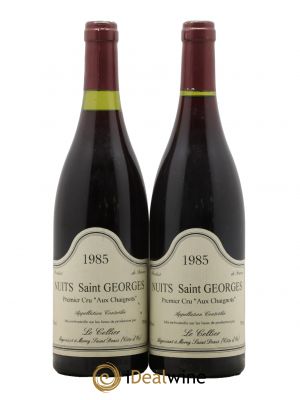 Nuits Saint-Georges 1er Cru Aux Chaignots Le Cellier 1985 - Lot of 2 Bottles