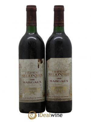 Château Segonnes  1988 - Lot of 2 Bottles