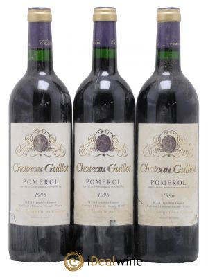 Château Guillot 1996 - Lot de 3 Bottles