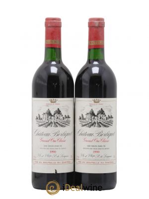 Château Berliquet Grand Cru Classé 1990 - Lot de 2 Bottles
