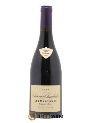 Charmes-Chambertin Grand Cru Les Mazoyères La Vougeraie 2020 - Lot de 1 Bottle