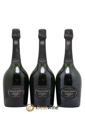 Grand Siècle Laurent Perrier Brut  - Posten von 3 Flaschen