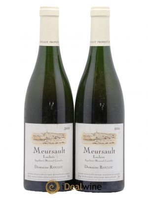 Meursault Luchets Roulot (Domaine)  2010 - Lot of 2 Bottles