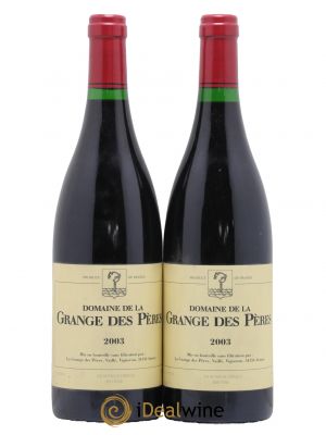 IGP Pays d'Hérault Grange des Pères Laurent Vaillé  2003 - Posten von 2 Flaschen
