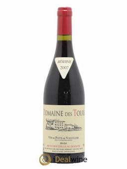 IGP Pays du Vaucluse (Vin de Pays du Vaucluse) Domaine des Tours Merlot Emmanuel Reynaud  2007 - Lot of 1 Bottle