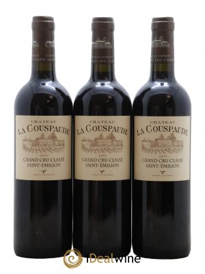 Château la Couspaude Grand Cru Classé  2015 - Lot of 3 Bottles