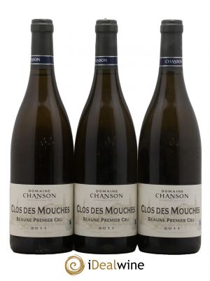 Beaune 1er Cru Clos des Mouches Chanson 2011 - Lot de 3 Bottles