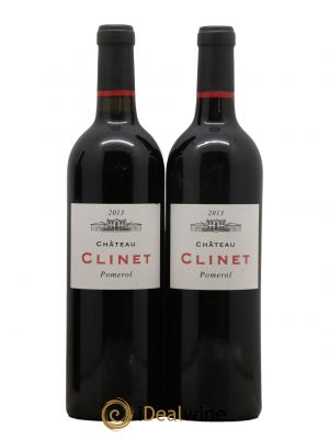 Château Clinet  2013 - Lot of 2 Bottles