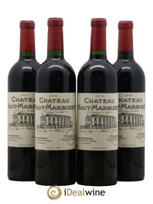 Château Haut Marbuzet  2012 - Lot of 4 Bottles