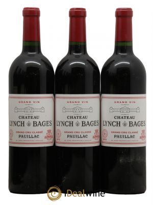Château Lynch Bages 5ème Grand Cru Classé  2012 - Lot of 3 Bottles