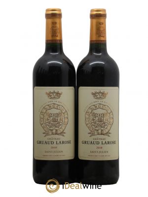 Château Gruaud Larose 2ème Grand Cru Classé  2010 - Lot of 2 Bottles