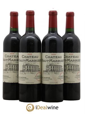 Château Haut Marbuzet 2008 - Lot de 4 Bottles