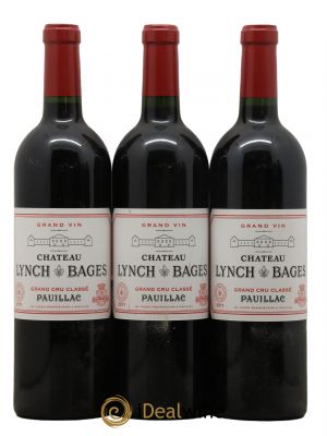 Château Lynch Bages 5ème Grand Cru Classé  2011 - Lot of 3 Bottles