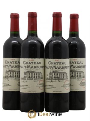 Château Haut Marbuzet 2007 - Lot de 4 Bottles