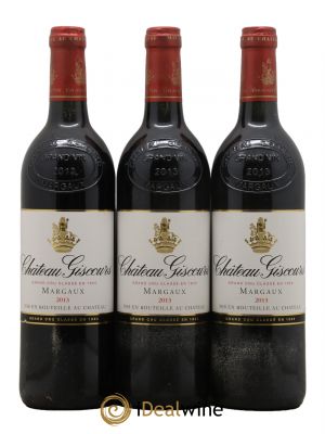Château Giscours 3ème Grand Cru Classé  2013 - Lot of 3 Bottles