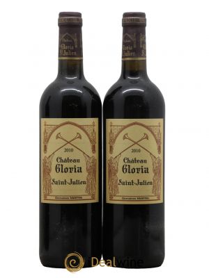 Château Gloria  2010 - Lot of 2 Bottles