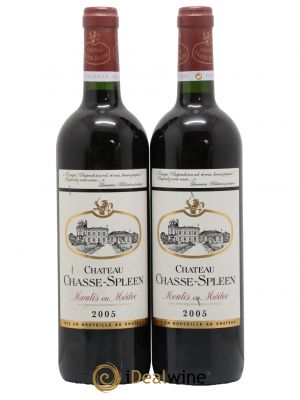 Château Chasse Spleen 2005 - Lot de 2 Bottles