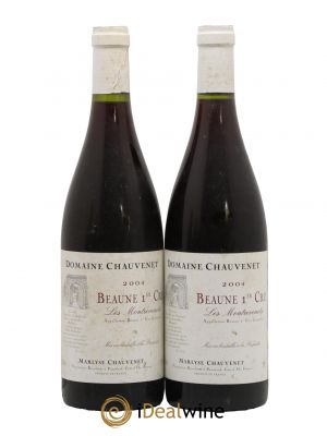 Beaune 1er Cru Les Montrevenots Domaine Chauvenet 2004 - Lot de 2 Bottles