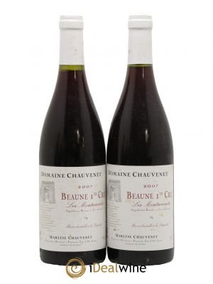 Beaune 1er Cru Les Montrevenots Domaine Chauvenet 2007 - Posten von 2 Flaschen