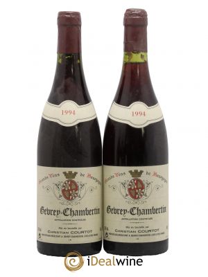 Gevrey-Chambertin Domaine Courtot 1994 - Lot de 2 Bottiglie