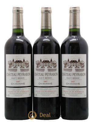 Château Peyrabon Cru Bourgeois  2007 - Posten von 3 Flaschen