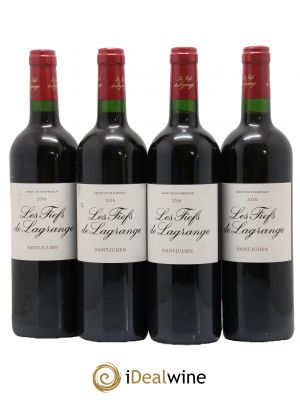 Les Fiefs de Lagrange Second Vin  2016 - Lot of 4 Bottles