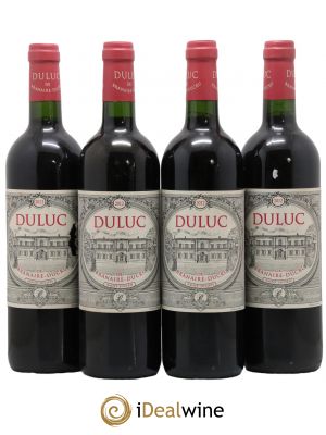 Duluc de Branaire Second Vin 2012 - Lot de 4 Bottles