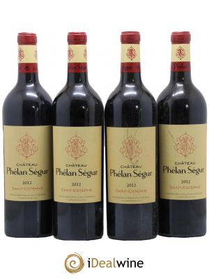 Château Phélan Ségur 2012 - Lot de 4 Bottles