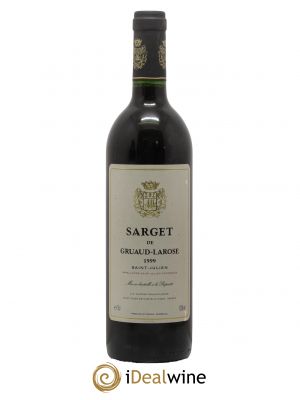 Sarget de Gruaud Larose Second Vin 1999 - Lot de 1 Bouteille