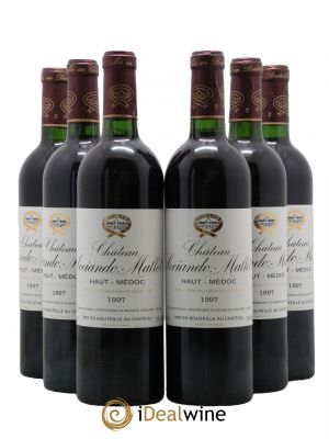 Château Sociando Mallet  1997 - Lot of 6 Bottles