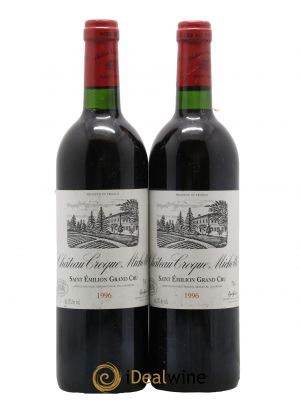 Château Croque Michotte 1996 - Lot de 2 Bottles