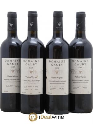 Côtes du Roussillon Villages Vieilles vignes Gauby (Domaine) 2009 - Lot de 4 Bottles
