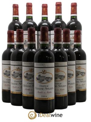 Château Chasse Spleen  2004 - Lot of 12 Bottles