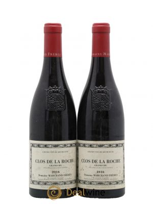 Clos de la Roche Grand Cru Marchand Frères 2016 - Lot de 2 Bottles