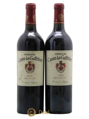 Château Canon la Gaffelière 1er Grand Cru Classé B 2005 - Lot de 2 Bottles