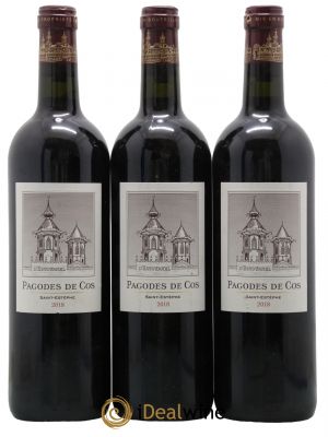Les Pagodes de Cos Second Vin 2018 - Lot de 3 Bottles