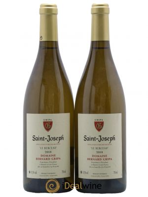 Saint-Joseph Le Berceau Bernard Gripa (Domaine)  2018 - Lot of 2 Bottles