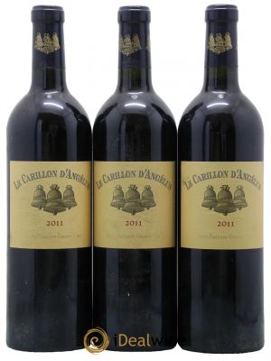 Le Carillon de l'Angélus Second vin  2011 - Lot of 3 Bottles