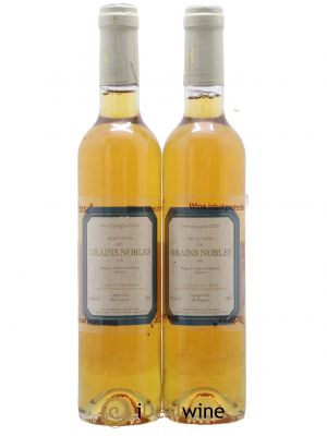 Coteaux du Layon Sélection de Grains Nobles Domaine Philippe Delesvaux 50cl 2011 - Lot de 2 Bottles