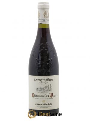 Châteauneuf-du-Pape Le Puy Rolland Vieilles Vignes Château de la Font du Loup 2015 - Lot de 1 Bottle