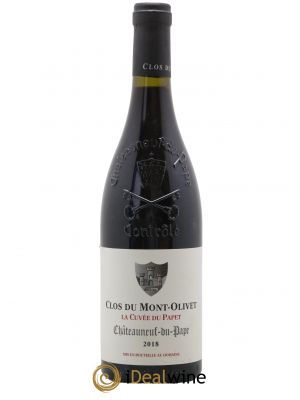 Châteauneuf-du-Pape Cuvée du Papet Clos du Mont-Olivet 2018 - Lot de 1 Bouteille