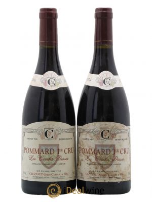 Pommard 1er Cru Les Combes Dessus Domaine Jean-Claude Cluzeaud 2016 - Lot of 2 Bottles