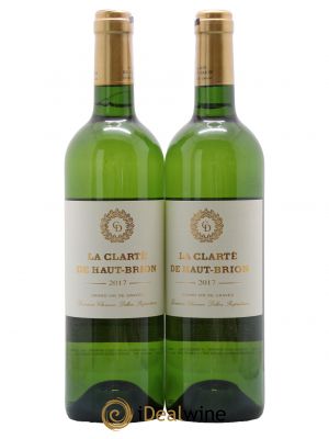 La Clarté de Haut Brion Second vin  2017 - Lot of 2 Bottles