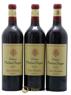 Château Phélan Ségur 2005 - Lot de 3 Bottles