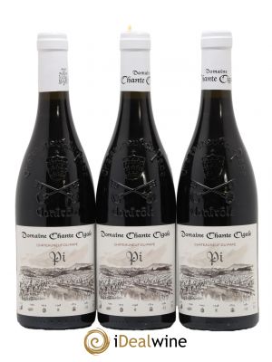 Châteauneuf-du-Pape Pi Domaine Chante Cigale 2020 - Lot of 3 Bottles