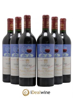 Château Mouton Rothschild 1er Grand Cru Classé 2014 - Lot de 6 Bottles