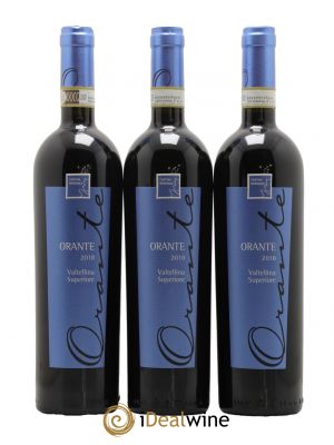 Nebbiolo Valtellina Superiore Orante Cantina Menegola 2018 - Lot de 3 Bottiglie