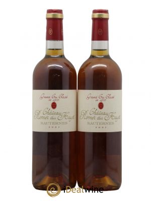 Château Romer du Hayot 2ème Grand Cru Classé 2003 - Lot de 2 Bottles