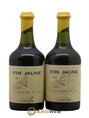 Côtes du Jura Vin Jaune Marcel Cabellier 2011 - Lot de 2 Bottles