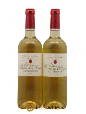 Château Romer du Hayot 2ème Grand Cru Classé  2017 - Lot of 2 Bottles